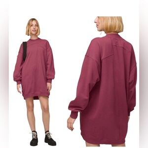 Lululemon Broken Beats Sweater Mini Dress size small
